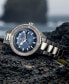 ფოტო #4 პროდუქტის Men's Swiss Automatic Captain Cook Diver Silver Ceramic Bracelet Watch 43mm