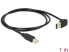 Delock 85558 - 1 m - USB A - USB B - USB 2.0 - 480 Mbit/s - Black