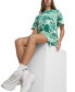 Фото #5 товара Women's Essential Palm Resort Short-Sleeve T-Shirt Dress