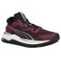 Фото #2 товара Puma Voyage Nitro Running Womens Black, Red Sneakers Athletic Shoes 195505-08