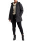 ფოტო #1 პროდუქტის Women's Plus Size Hooded Quilted Coat, Created by Macy's