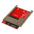Фото #1 товара StarTech.com mSATA SSD to 2.5in SATA Adapter Converter - SATA - mSATA - Black - Red - Silver - CE - FCC - 6 Gbit/s - -40 - 85 °C