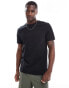 Фото #5 товара ASOS DESIGN essential heavyweight crew neck t-shirt 240gsm in black