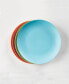 Bamboo Fiber Dinner Plates, Set of 4