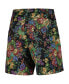 Men's Black Atlanta Braves Floral Shorts