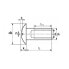 Фото #4 товара EUROMARINE A4 4x12 mm Female Window Screw 25 Units