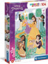 Фото #1 товара Clementoni Puzzle 104 elementy Super Kolor Księżniczki Disneya