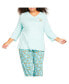 Plus Size Tea & Cookies Sleep Top