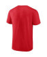 Men's Heather Red New York Giants Utility Player T-shirt