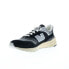 Фото #8 товара New Balance 997R U997RHC Mens Black Suede Lace Up Lifestyle Sneakers Shoes