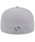 ფოტო #3 პროდუქტის Men's Navy/Gray Detroit Tigers Gameday Sideswipe 59Fifty Fitted Hat