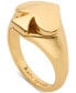 Фото #1 товара Gold-Tone Spade Signet Ring