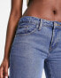 Фото #6 товара Missyempire low rise split leg jeans in blue