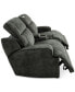 Sebaston 3-Pc. Fabric Sofa with 2 Power Motion Recliners and 1 USB Console, Created for Macy's