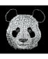 Men's Word Art Long Sleeve T-Shirt- Panda Head XL - фото #2