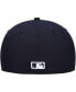 Фото #5 товара Men's Navy Detroit Tigers Authentic Collection On-Field Home 59FIFTY Fitted Hat
