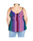 Plus Size Remy Print Cami Top