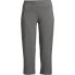 Women's Starfish Mid Rise Elastic Waist Pull On Crop Pants