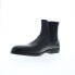 Фото #4 товара Bruno Magli Byron BM3BYRA0 Mens Black Leather Slip On Chelsea Boots 12