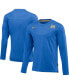 Фото #1 товара Men's Blue UCLA Bruins 2022 Game Day Sideline Performance Long Sleeve T-shirt