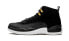 Jordan Air Jordan 12 Reverse Taxi 反转金扣 中帮 复古篮球鞋 男款 黑