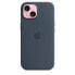 Фото #1 товара Apple iPhone 15 Silicone Case with MagSafe - Navy, Cover, Apple, iPhone 15, 15.5 cm (6.1"), Navy
