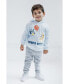 Фото #2 товара Toddler Boys Fleece Pullover Hoodie and Pants Outfit Set to (2T - 7-8)