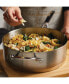 Фото #2 товара 3-Ply Base Stainless Steel 4.5 Quart Induction Sauté Pan with Helper Handle and Lid