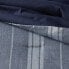 Фото #4 товара 5pc King Bowen Reversible Herringbone Stripe Comforter Bedding Set Blue -
