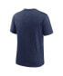 ფოტო #4 პროდუქტის Men's Heather Navy Houston Astros Authentic Collection Early Work Tri-Blend Performance T-shirt