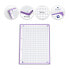 OXFORD HAMELIN Refill Glued Grid Sheets A4+ 80 Sheets Grid 5X5 Soft Cover With 4 Holes