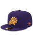 Фото #4 товара Men's Purple Phoenix Suns 2023/24 City Edition Alternate 59FIFTY Fitted Hat