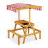 Фото #11 товара Детский столик с навесом для сада от Relaxdays