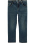 Kid Husky Fit Straight Jeans in Dark Rinse 6H