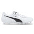 Puma King Top Firm Ground Soccer Cleats Mens White Sneakers Athletic Shoes 10560