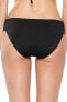 Фото #2 товара Becca 259952 Women's Shirred-Side Hipster Bikini Bottoms Swimwear Size Small