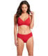 Фото #1 товара SEA LEVEL SWIM 294648 Mid Bikini Pant Bottoms Swimsuit Essentials Red Size 4