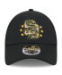 ფოტო #2 პროდუქტის Men's Black San Diego Padres 2024 Armed Forces Day 9FORTY Adjustable Hat
