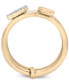 Diamond Four Row Stack Ring (1/6 ct. t.w.) in 10k Gold, Created for Macy's