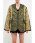 ფოტო #1 პროდუქტის Women's Over Quilted Jacket