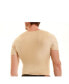 Фото #16 товара Insta Slim Men's Compression Short Sleeve V-Neck T-Shirt