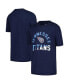 Фото #1 товара Big Boys Navy Tennessee Titans Halftime T-shirt