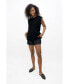 Women's Napoli Top licorice black, XS Short - фото #4