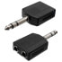 EUROCONNEX 1439 M/2F Audio Splitter - фото #2