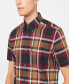 Фото #3 товара Men's Block Plaid Shirt