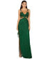 Фото #1 товара Women's Cutout Beaded Gown with Fringes