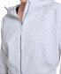 Women's Zippered Cropped Hoodie