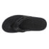 Фото #4 товара Sperry Baitfish Flip Flops Mens Black Casual Sandals STS25593