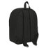 Рюкзак для ноутбука Kappa kappa Чёрный (31 x 40 x 16 cm)