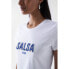 Фото #4 товара SALSA JEANS Institutional Beaded Branding short sleeve T-shirt